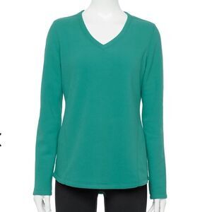 Tek Gear Microfleece V-Neck Top